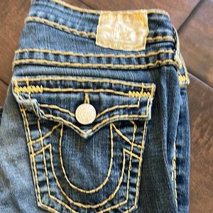True religion Joey super T flare jeans gently used